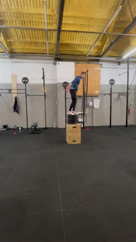 Having Some Fun At Lunchtime Crossfit Session Finding Max Height Box