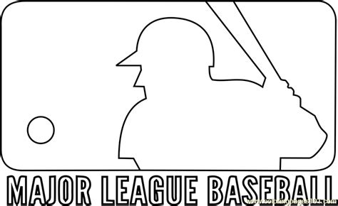 Mlb Coloring Pages Printable