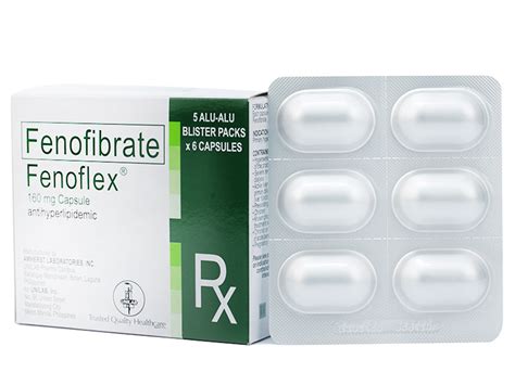 Fenoflex Antihyperlipidemic Medicine Unilab