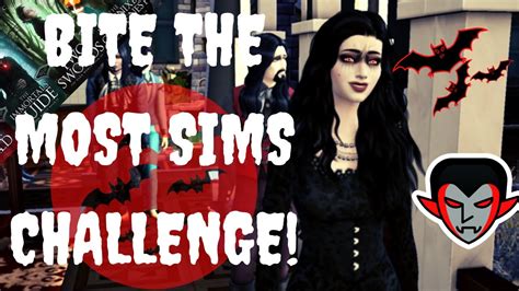 Sims 4 Vampires Bite The Most Sims Challenge The Dark World Invades