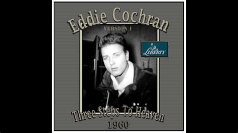 eddie cochran three steps to heaven version 1 1960 youtube