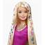 Barbie Imported Multicoloured Plastic Glitter Hair Doll  Buy
