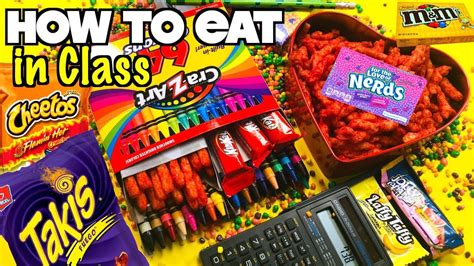 20 Ways To Sneak Food Into Class Without Getting Caught Valentines