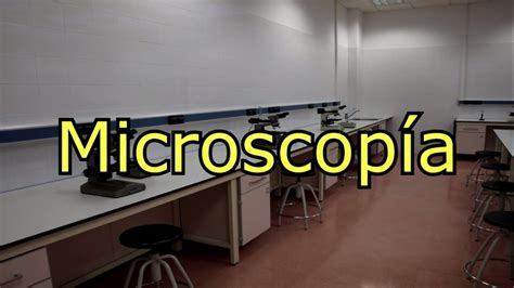 Microscopía Biología YouTube