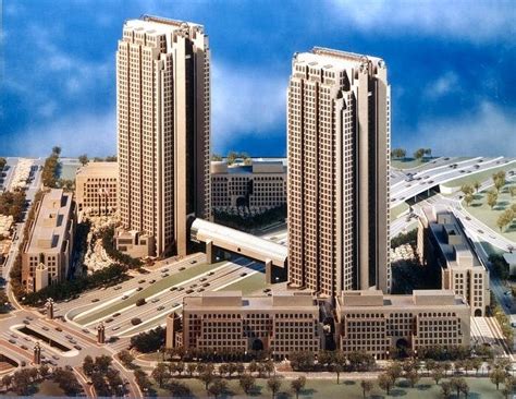 The Original Artists Model Of Dallas Texas Cityplace Showed Two 42