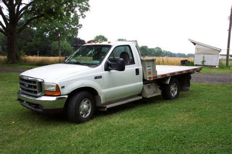 Sell Used 2001 Ford F350 Super Duty With Electric Dump Box In