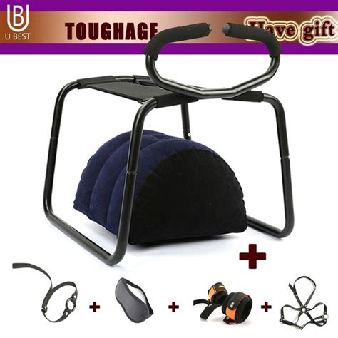 toughage weightless love sex chair sex furniture inflatable pillow stool with handrail sex toys