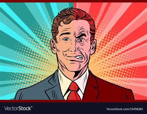 Bad Good Man Royalty Free Vector Image Vectorstock