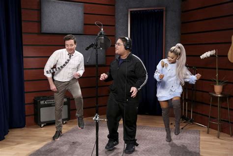 Ariana Grande The Tonight Show Starring Jimmy Fallon 05 Gotceleb