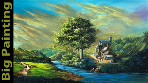 Realistic Acrylic Paintings Landscape