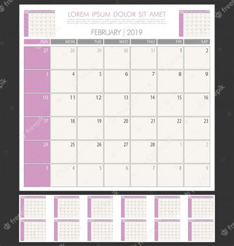 Year Planner Template 2019 How To Make A Printable Yearly Planner