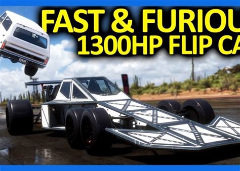 Forza Horizon 5 Does The Fast X Flip Car Work Fh5 Fast And Furious