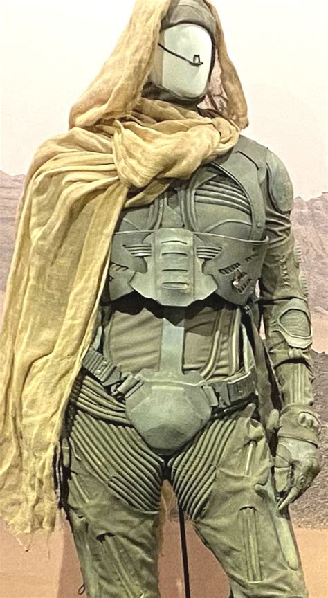 Detail Dune 2021 Fremen Stillsuit Costume Post Apocalyptic Costume