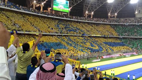 © متوفر بواسطة صحيفة عاجل الالكترونية. ‫جمهور الشمس #النصر يضئ ملعب الجوهرة 1435‬‎ - YouTube