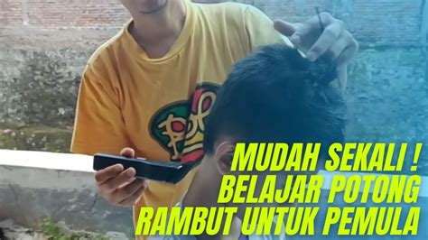 Belajar Cukur Rambut Pakai Alat Cukur Elektrik Potong Rambut Learn To Shave Hair With A