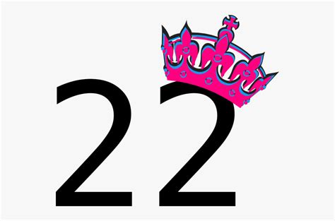 22 (taylor swift song), 2013. Pink Tilted Tiara And Number 22 Clip Art At Clker - Happy ...