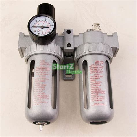 14 Air Compressor Oil Lubricator Moisture Water Trap Filter