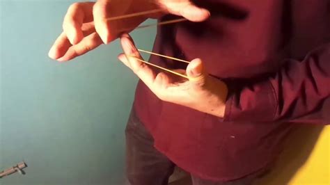 Rubber Band Penetration Trick Crazy Man S Handcuffs Mhs Youtube