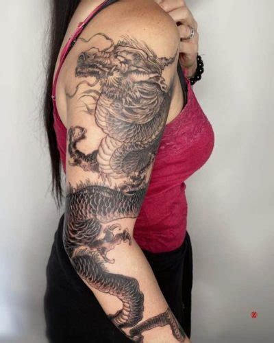 29 Fierce Dragon Tattoo Ideas For Women Unleash Your Inner Strength
