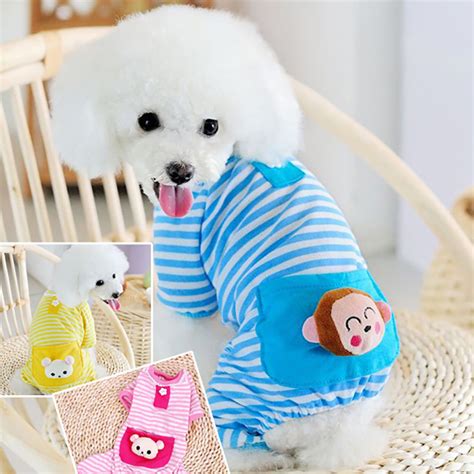 Tyteps Cotton Pet Clothes Small Dog Jumpsuit Pajamas Pet Hoodie Coat