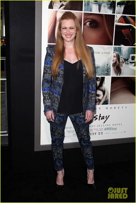 Mireille Enos Debuts Post Baby Body At If I Stay Premiere Photo