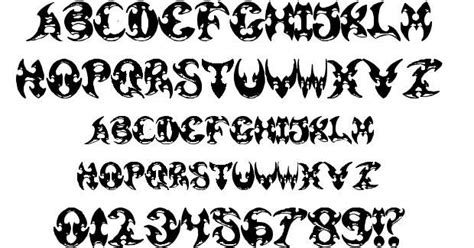 13 Most Popular Tribal Font Style Images Script Monogram Font Free