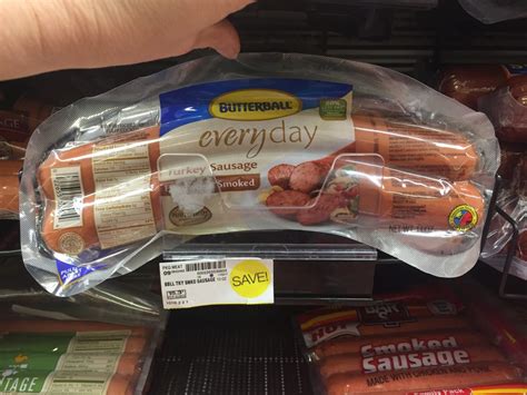Next time, tho, try butterball instead! Butterball Turkey Sausage just $1.24 - Kroger Couponing