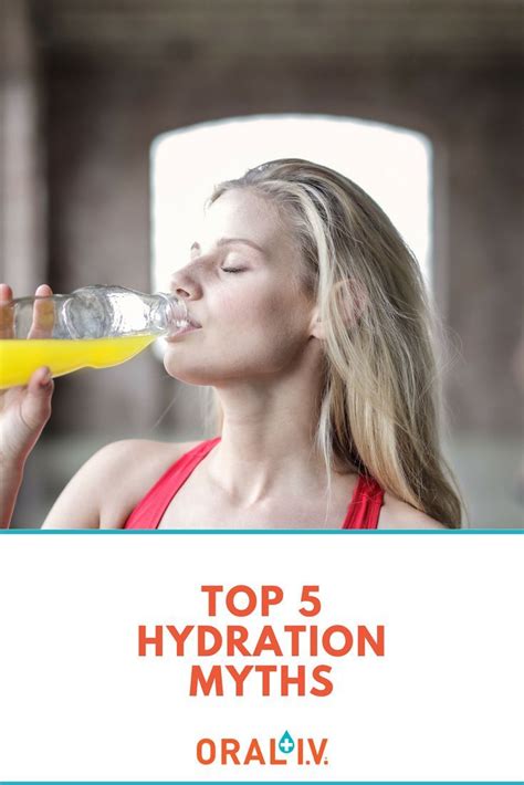 There Are A Lot Of Myths Out There About Hydration Here Are 5 That We