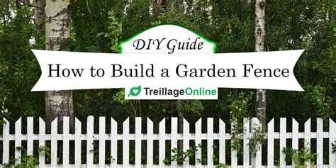 How To Build A Garden Fence Complete Diy Guide