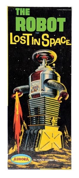Lot Detail Aurora The Robot From Lost In Space Model Kit In Sealed