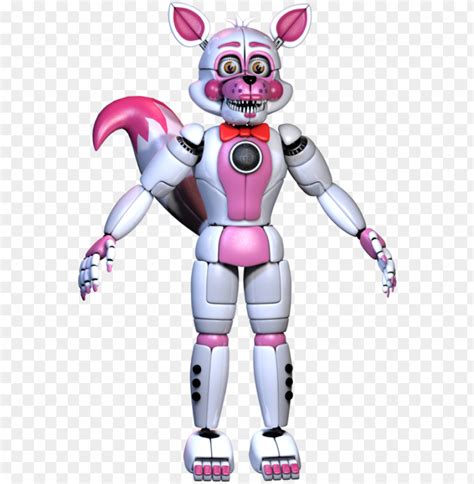 Funtime Foxy Fnaf Funtime Foxy 3d Png Image With Transparent