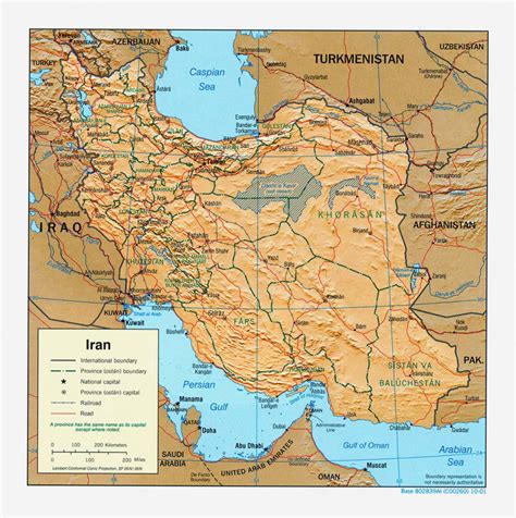 Landkarten Iran Wissen De