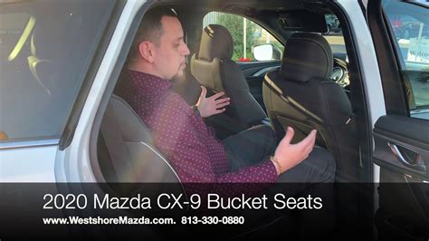 2020 Mazda Cx 9 Signature 2nd Row Captian Chairs Review And Demo Youtube