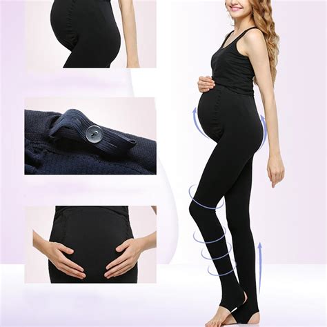 320D Velvet Pregnant Women Pantyhose Large Size Leggings Increase