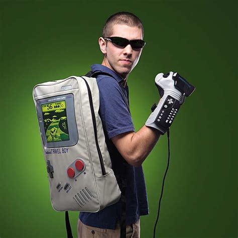 Travelboy Gameboy Inspired Backpack Gadgetsin