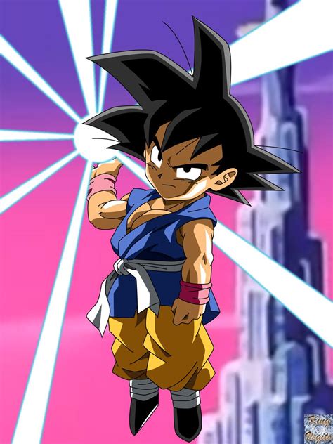 Goku Gt Restored By Kingvegito Deviantart Com On Deviantart Anime