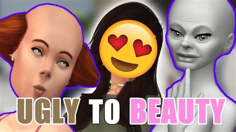 2 Minute Ugly To Beauty Challenge The Sims 4 Cas Sonny Daniel Youtube