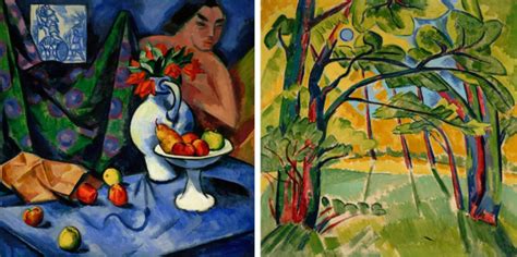 See Max Pechstein S Double Sided Still Life With Nude Tile And Fruit