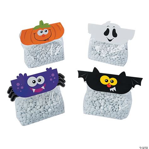 Halloween Treat Bag Toppers With Bags Oriental Trading