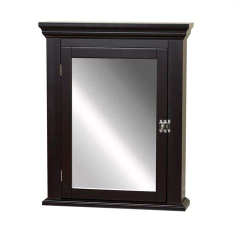 Home depot double vanity for stylish bathroom … Zenith Products Medicine Cabinet - Espresso | The Home ...