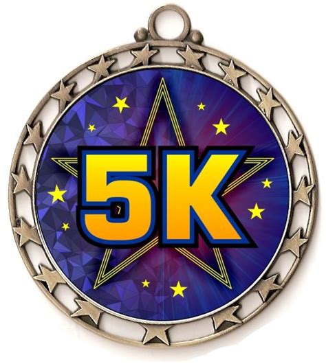 5k Run Award Medal Sports Medals Just Award Medals