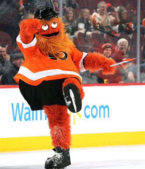 How Philadelphia Flyers Mascot Gritty Philadelphia Flyers Hockey