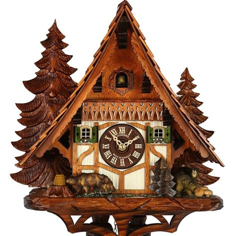 Original Cuckoo Clock Black Forest House Chalet Tr Kuckucksuhren Shop