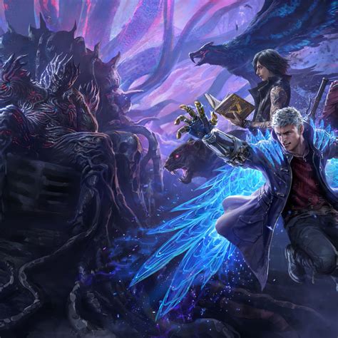 Download Wallpaper Dante Nero Devil May Cry Devil May Cry 5 Section