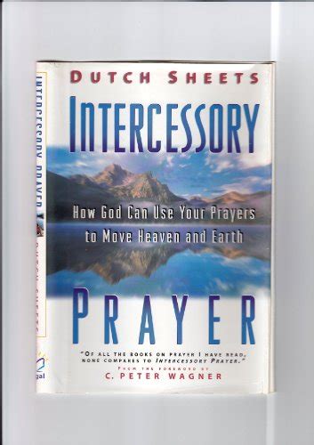 Intercessory Prayer By Sheets Dutch Book The Fast Free Shipping