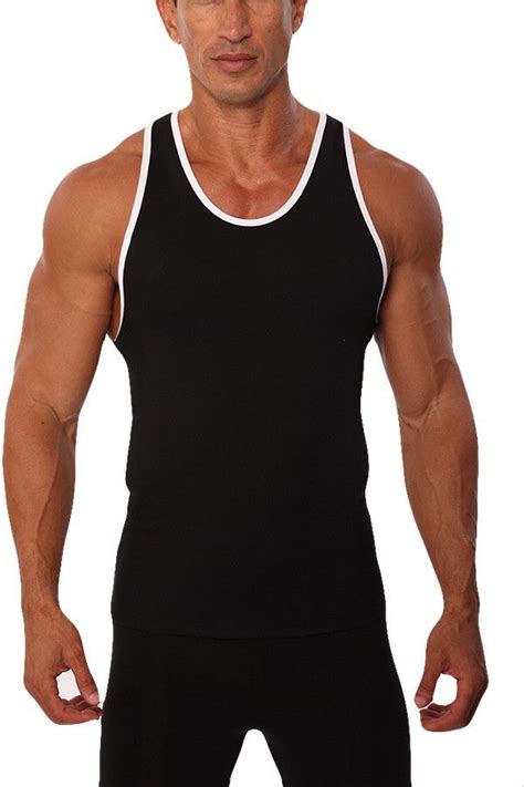 Ribbed Workout Tank Mens Fitness Magazine Gym Tank Tops Friday Workout