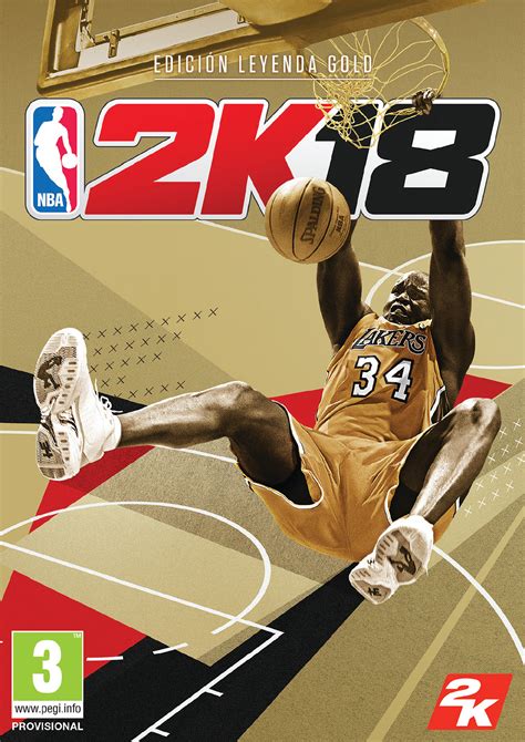 El juego de deportes anual mejor valorado* de esta generación de consolas regresa con nba 2k18 y trae realismo sin igual y mejoras en la cancha. NBA 2K18 se lanzará el 15 de septiembre. Shaquille O'Neal portada de la Edición Leyenda