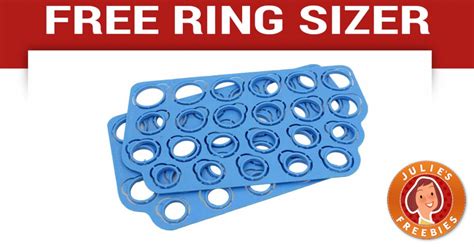 Free Ring Sizer From Blue Nile Julies Freebies