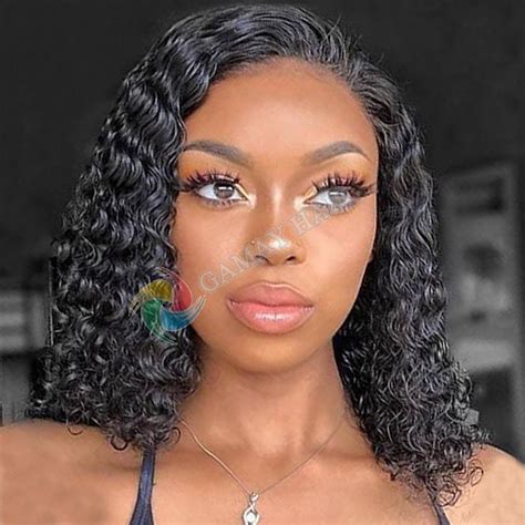 Glueless Pre Plucked Top Virgin Human Hair Wigs Water Curly 360 Lace