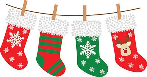 Printable Christmas Stockings Clipart 10 Free Cliparts Download